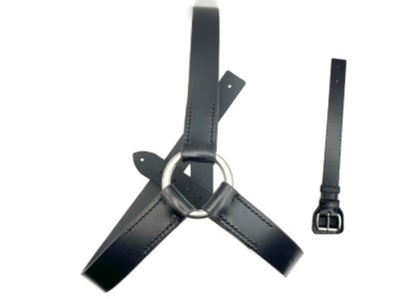 Spare Wheel Leather Strap Set - Ring - Top Strap - Bottom Strap - See GRCH59 for Top Strap Only